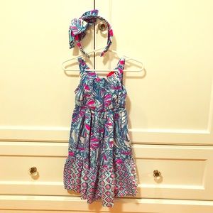 Lilly Pulitzer toddler girls maxi dress 18 month